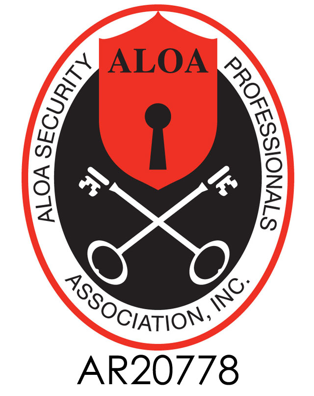 Associated Locksmiths of America (ALOA) member